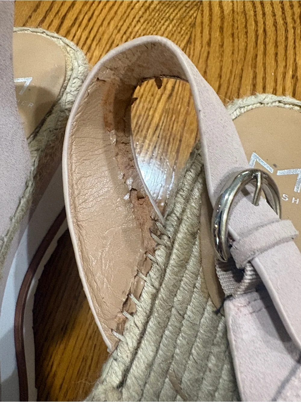 Marc Fisher Platform Espadrille Sandals in Blush Pink - Women